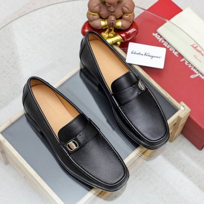 工厂价 菲拉格幕 Ferragamo 新款男士休闲套脚鞋官网原版1:1开模，原单品质做工精细，高端奢华鞋面采用进口意大利头层牛皮奢华水染皮内里橡胶耐磨防滑大底，