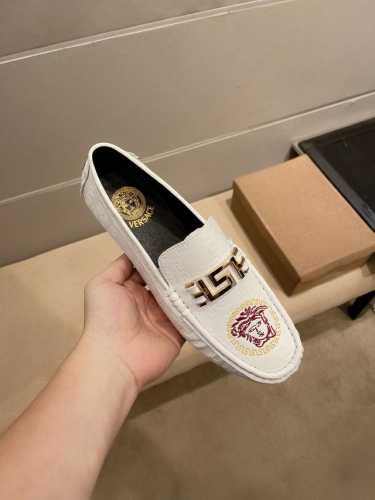 实价 VERACE 范思哲官方旗舰店男士商务正品休闲豆豆鞋，最新元素潮爆全球，官网火爆热卖，原版版本，专柜一比一，鞋面意大利原版头层牛皮+鞋面刺绣 绝对高端 原
