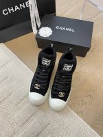 Chanel 新品饼干大头鞋高低帮 顶级版本！对版尼龙毛织面料 原版一致耐磨发泡底 码数：35-41 定制不退不换