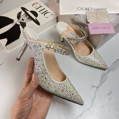 jimmy Choo Bing 65 钻石高跟鞋35-40 41 42 43定制