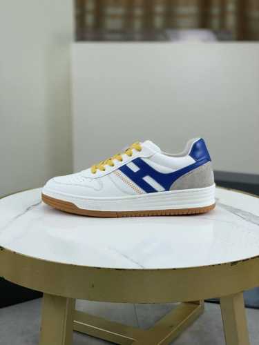 工厂P价P Hogan 霍根 新款休闲鞋 顶级版本原版购入开发做货 H630系列运动鞋糅合篮球元素和品牌传统设计，再现复古动感风潮。侧边缀以立体感Hgn86标识