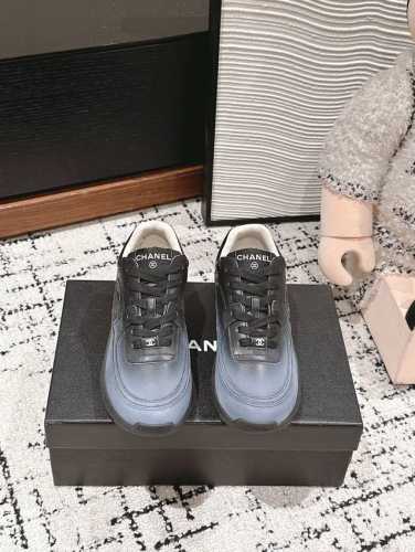 顶级品质 男+10 chanel ss24 new arrival～ 小香经典运动鞋系列｜24擦色新版面 鞋面小牛皮纯手工擦色，工艺复杂细节精致 上脚超好看～休