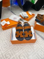 原版外盒包装另配+20 顶级版本 男码+10 上新Herme* H家Chypre二舅鞋H型魔术贴平底新款拼色凉鞋拖鞋 Zp购入，顶级原单品质，市面最高版本，出厂