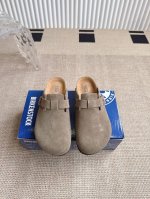 Birkenstock勃肯包头鞋 birkenstock博肯鞋真的是我的爱 建议大家入手 真的非常非常百搭 走路舒服 时髦 各种配衣服 总之 勃肯托鞋一定一定要