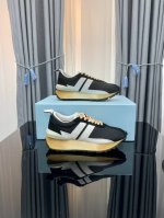 出厂 高版本，颜色齐全 Lanvin 浪凡情侣款男码女码春夏最新颜色，复古休闲慢跑鞋，原版开发，套楦工艺。 面料：尼龙+牛皮， 垫脚：牛皮 码数： 尺码：35-