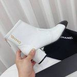 chanel短靴，超级好穿经典百搭款，宝宝们最爱的增高神器，成功拉长腿部视觉效果，超级瘦腿瘦脚 原版进口工艺真皮大底 进口弹力羊皮面料 外侧电绣Logo字母点缀
