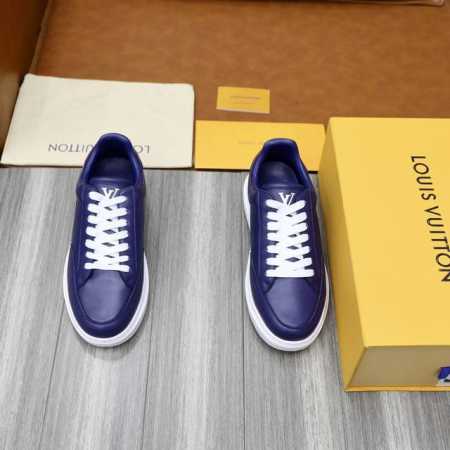 出厂价 顶级原单 品牌 Louis Vuitton Lv.路易威登 材质 原工厂牛皮材料1：1发泡轻便柔软原板大底 舒适内里 款式类型：休闲运动 板鞋 等级：专 - 点击图像关闭