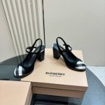 高版本400 Burberryy巴宝莉2025春夏最新独家推出复古优雅知性风格 高跟鞋 Burberry博柏利英国奢侈品牌，典藏米色，原版1:1复制，贴身弹力针