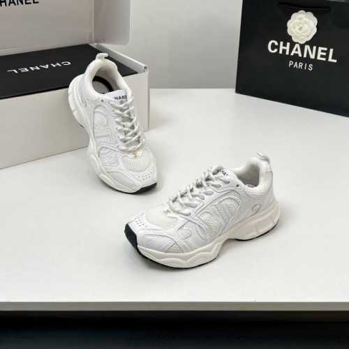 最新款 顶级品质！海外版！香奈儿 CHANEL 25sshuo阔型老爹鞋系列运动鞋 各大博主社交日推款认准我家细节实拍这季新款简直闭眼入，上脚狂好看，率性的休闲