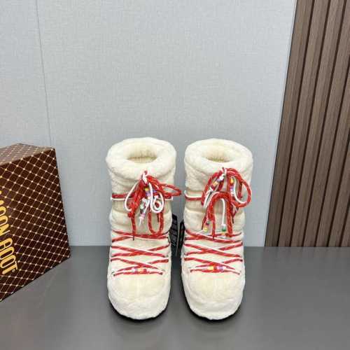 独家顶级版本 Moon Boot2024vs秋冬最新款雪地靴系列 丑萌毛毛雪地靴 忘了UGG吧，时髦人都在穿Moon Boot雪地靴 如果你难以接受UG