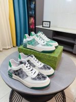 出厂价P Gucci 古奇 新款男鞋高端品牌，最新時尚休闲男鞋，潮流百搭之款，轻松运动风，鞋面意大利进口头层牛皮 真皮内里 加超精细做工。原版个性时尚橡胶耐磨大