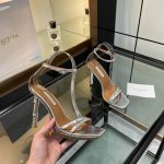 Aquazzura 2024新款凉鞋 代购品质！！！1原版开发的竹节高跟凉鞋水台走秀款，简直是时尚的巅峰之作！竹节高跟独具一格，宛如艺术品般精致。水台的巧妙设计