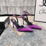 上新 YSL 顶级高版本2025官网同步新款水钻装饰包头凉鞋细节处理完美垫脚羊皮 质感细腻 AAA级意大利黑色真皮大底极致完美复刻1鞋面：进口真丝2垫脚：进口羊