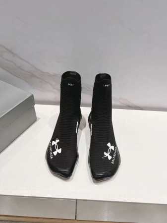 女款 男 情侣款balenciaga 25SS 安德玛联名袜子鞋[拔草R]非常非常轻便 贴合脚型 应该是很舒服的款式[微笑R]黑白主色调很高级 码数女款35-4 - 点击图像关闭