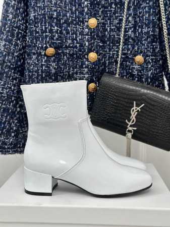 厂价 Celine 赛琳24ss秋冬新品 走秀凯旋门粗跟靴子系列 酷飒野猫大长腿好吸睛 精致高级 简直时髦神器 舒适白搭 贼显腿细~爱了！ 面料原版定制材质 内 - 点击图像关闭