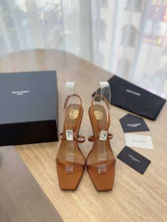 出厂 顶级版本 Saint Lauren* 圣罗兰Ysl 25Ss 春夏全新走秀款大水钻高跟鞋凉鞋 唯有Ysl最懂女人心，不接受反驳，超级无敌女人味神器，女人必 - 点击图像关闭
