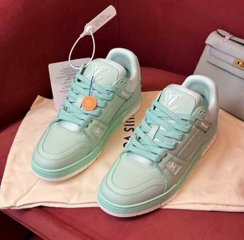 代购级别 2024 Louis Vuitton LV Trainer！#54系列 运动鞋欧洲代购1W 购入！ 爆拆开发 大底和面料私模 ，完美调整至原版一致较果