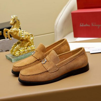 工厂p价 菲拉格幕 Ferragamo 新款男士休闲套脚鞋官网原版1:1开模，原单品质做工精细，高端奢华鞋面采用进口意大利头层牛皮水染皮内里橡胶耐磨防滑大底，穿