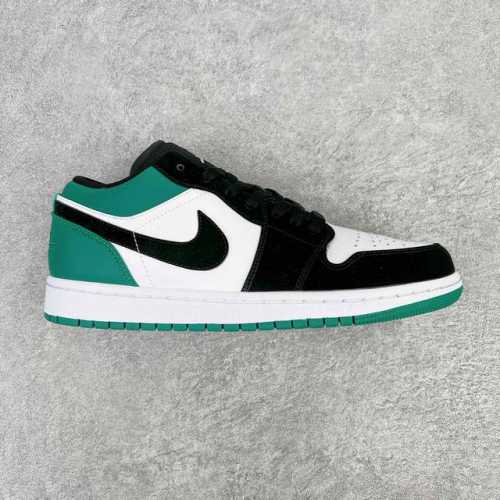 超强福利160 #Ry超级性价比 Air Jordan Aj1 Low 低帮 黑绿脚趾 553558-113 全新流水线出品 Dt版本唯一平替选择 市场第二梯队