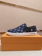 Louis Vuitton 路易威登 Lv 顶级新款专柜同步发售，鞋面意大利进口原单面料配头层牛皮，全进口羊皮内里，完全1比1复刻，鞋底：原厂特供原版底，独家活