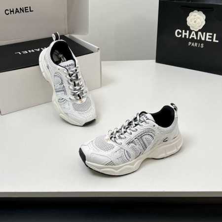 最新款 顶级品质！海外版！香奈儿 CHANEL 25sshuo阔型老爹鞋系列运动鞋 各大博主社交日推款认准我家细节实拍这季新款简直闭眼入，上脚狂好看，率性的休闲 - 点击图像关闭