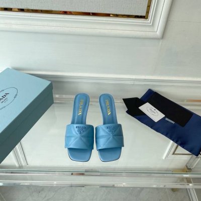 出 真皮大底 顶级包装配套最高版本 PRADA 222普拉达春夏新品， 顶级版本 实力来袭！Prada Glow限时店22版官方新升级，真皮底凉鞋，全国独家首发