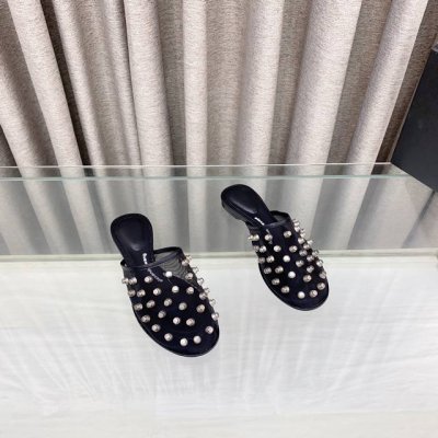 大王 新款 Alexander Wang亚历山大王高跟鞋女士奢侈品Alexande* Wang原版1:1的材料 凹凸感带按摩的鞋垫配上注胶 Logo 搭配最潮圆