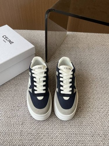 Celine 赛琳 小脏鞋 25Ss 最新 Runner Cr-03系列 系带 休闲运动鞋 新春运动小白鞋无论从楦型的轮廓隔板的拼接都让人耳目一新、前后品牌Lo