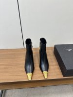 Saint Laurent 圣罗兰YSL 金属头短靴 SAINTLAURENTYSL2025早春新款圣罗兰跟鞋系列 本季度王炸来袭，炒鸡好看，上脚绝绝子！看一眼