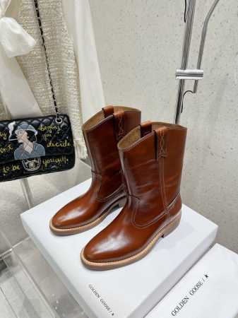 代购级别 Golden Goose Ggdb 24Ss 秋冬新款西部靴 也太好看了吧设计徽标短靴尖头还有复古的颜色设计都充满了小巧思真的靴型也是十分百搭的能穿真 - 点击图像关闭