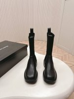 出厂 Alexander Wang 亚历山大王24新款弹力祙子靴 超级显气质增高显瘦款 女王的绝佳搭配！简约时尚又俏皮懒人袜子靴。 鞋面：进口小牛牛 内里：进口