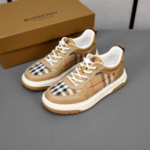 burberry 巴宝莉 时尚系带布鞋，鞋面采用透气布料，橡胶发泡鞋底，男码39-44 38定做