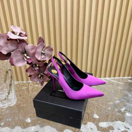 独家新款上架 YSL 圣罗兰 SS2024夏季鱼嘴 高跟新品 走秀款高跟凉鞋 2024全新春夏系列后带方扣高跟凉鞋 ！ 尖头高跟拖鞋淡淡的夏日里怎么少得了一双仙 - 点击图像关闭