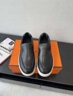 代购级 男款 Herm S 爱马仕 25Ss早春新品 Kiddy兔 一脚蹬休闲运动鞋 板鞋 水洗工艺 饰有标志性 H 细节 设计简约流畅 超前时尚 简约高级 随