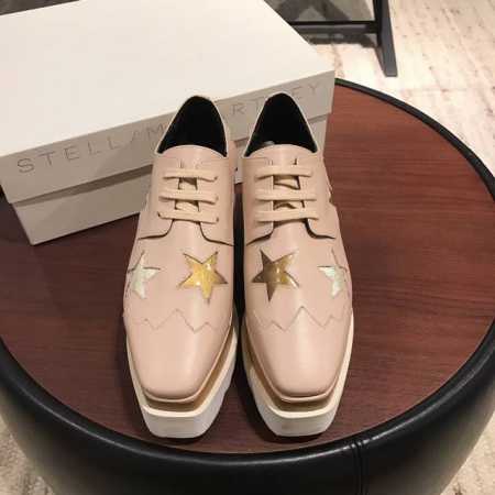 重新购入原版，全部升级，材质和做工细节提升档次 原版实木星星松糕鞋Stella McCartney 众明星各大网红纷纷上脚.出镜率超高 实力复刻单品.原版开模制 - 点击图像关闭