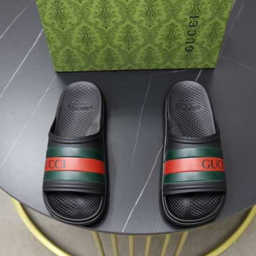 出厂价： Gucci古奇拖鞋 男鞋高端品牌 官网1:1最新力作：原版开模定制，面料釆用进口原版材料制作，升级版tpu大底，更轻便，防滑。市场顶级品质，简单不失品