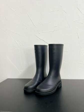 CHANEL 雨靴 Chane* 原版购入 独家高版 rain boots雨靴 无缝版本1:1升级版本 旧的无缝版本已下线 专柜断货王杨幂同款小香风雨靴 各大网 - 点击图像关闭