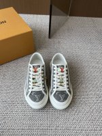 Louis Vuiton路易威登 25Ss新款 Lv Lagoon系列丹宁牛仔布压花老花帆布鞋滑板鞋休闲运动鞋 原版购入开发做货 整双鞋子采购Zp开发打造，全部