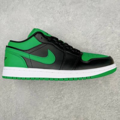 超强福利160 #Ry超级性价比 Air Jordan Aj1 Low 低帮 绿黑 553558-065 全新流水线出品 Dt版本唯一平替选择 市场第二梯队最强
