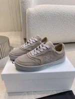 出厂价 男女同款 CELIN*新款拼色休闲鞋板鞋 经典配色 百搭不过时 鞋面牛皮 内里透气网面 原版开模大底 女码35-39 男码39-44