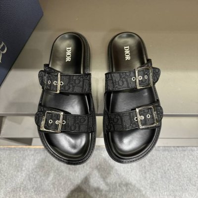 码数38-45 dior迪奥 最新款H-Town 系列 Oblique 厚底 拖鞋 凉鞋 原版购入开发 做货 这款 Dior H-Town 凉鞋致敬运动风格经典