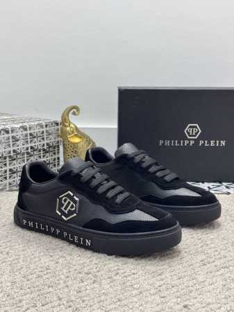 出厂价P 实价 Philipp Plein-菲利普普来因潮流男士系列休闲鞋在经典的基础上采用流线型设计这款采用牛皮搭配五金配件网布内里精心制作,层次鲜明，增加时 - 点击图像关闭