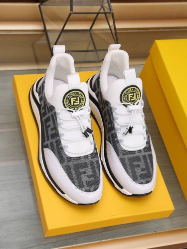 工厂P价 Fendi 芬迪小怪兽 男士休闲鞋最新元素潮爆全球，官网火爆热卖，最新休闲鞋，原版版本，面料采用原版透气布羊皮内里，原版防滑大底，舒适以质量说话，颜色