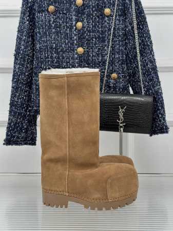 厂价短靴 中靴500 高靴 BALENCIAGA 巴黎世家情侣款滑雪系列 skiwear阿拉斯加雪地靴 完美复刻 设计师推出探索时尚界对于原创与挪用的概念、以全 - 点击图像关闭