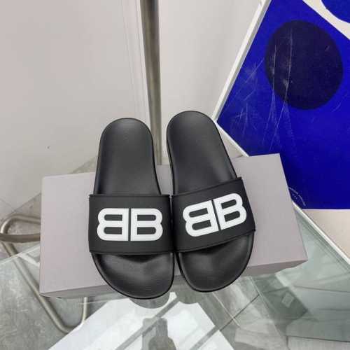橙子出厂价 Balenciaga 巴黎世家 春夏休闲拖鞋 一字拖 沙滩拖 情侣款 码数：35-45