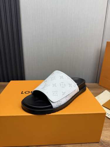 工厂p价 lv.爆款男拖鞋热卖 官网一比一制作 38-45码 45 46 订做