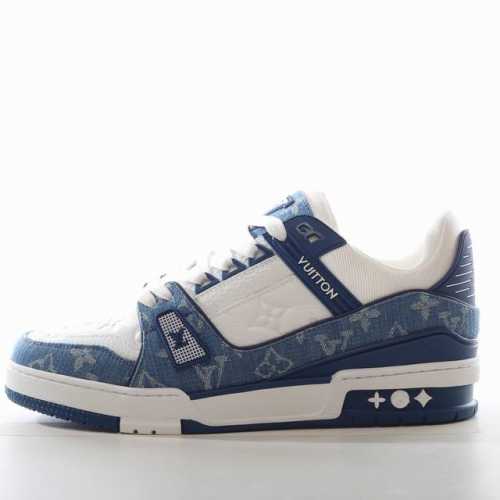 橙子出厂价p louis Vuitton 路易威登 Lv Trainer 情侣款运动鞋板鞋 休闲复古篮球鞋 从复古篮球鞋汲取灵感 打造备受青睐的 Lv Trai