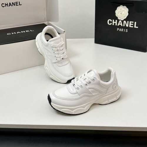 最新款 顶级品质！海外版！香奈儿 CHANEL 25sshuo阔型老爹鞋系列运动鞋 各大博主社交日推款认准我家细节实拍这季新款简直闭眼入，上脚狂好看，率性的休闲