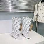 高品质出厂 ！ALI IN 24ss秋冬新款编织风尖头矮跟长靴！ 新品发售 优雅风格 创造不一样的感觉 简约气质款式！ 市场顶级 show bdetails 鞋