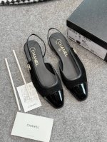 高货 Size：35-36-37-38-39-［定做40-41-42］ Chanel丨小香25新款后空Slingback钻扣凉鞋 上脚惊艳～经典小圆头设计，优雅